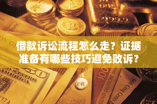 武汉借款诉讼流程怎么走？证据准备有哪些技巧避免败诉？