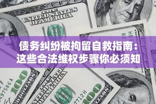 武汉债务纠纷被拘留自救指南：这些合法维权步骤你必须知道！