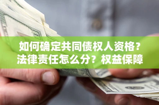武汉如何确定共同债权人资格？法律责任怎么分？权益保障技巧揭秘！