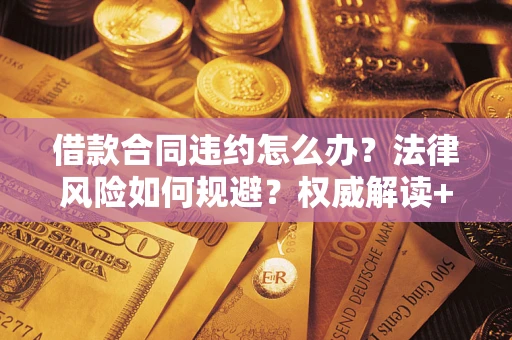 武汉借款合同违约怎么办？法律风险如何规避？权威解读+实用指南