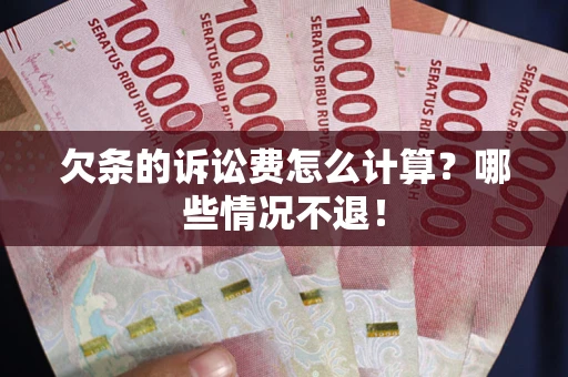 武汉欠条的诉讼费怎么计算?哪些情况不退! 武汉欠条的诉讼费怎么计算?哪些情况不退!
