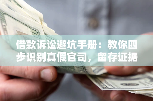 武汉借款诉讼避坑手册：教你四步识别真假官司，留存证据不踩雷