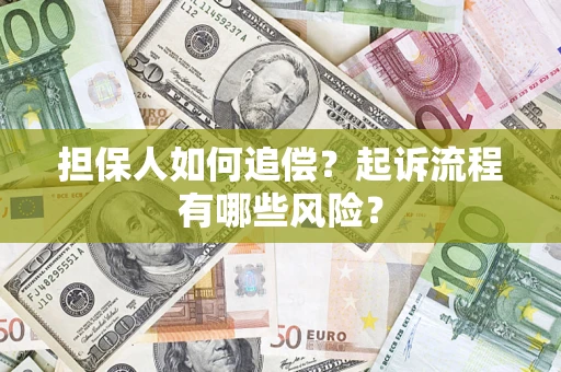 武汉担保人如何追偿？起诉流程有哪些风险？