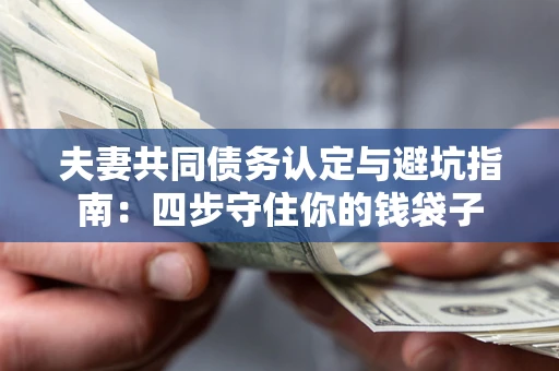 武汉夫妻共同债务认定与避坑指南：四步守住你的钱袋子