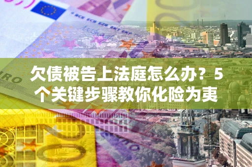 武汉欠债被告上法庭怎么办？5个关键步骤教你化险为夷