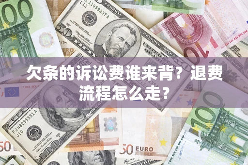武汉欠条的诉讼费谁来背？退费流程怎么走？